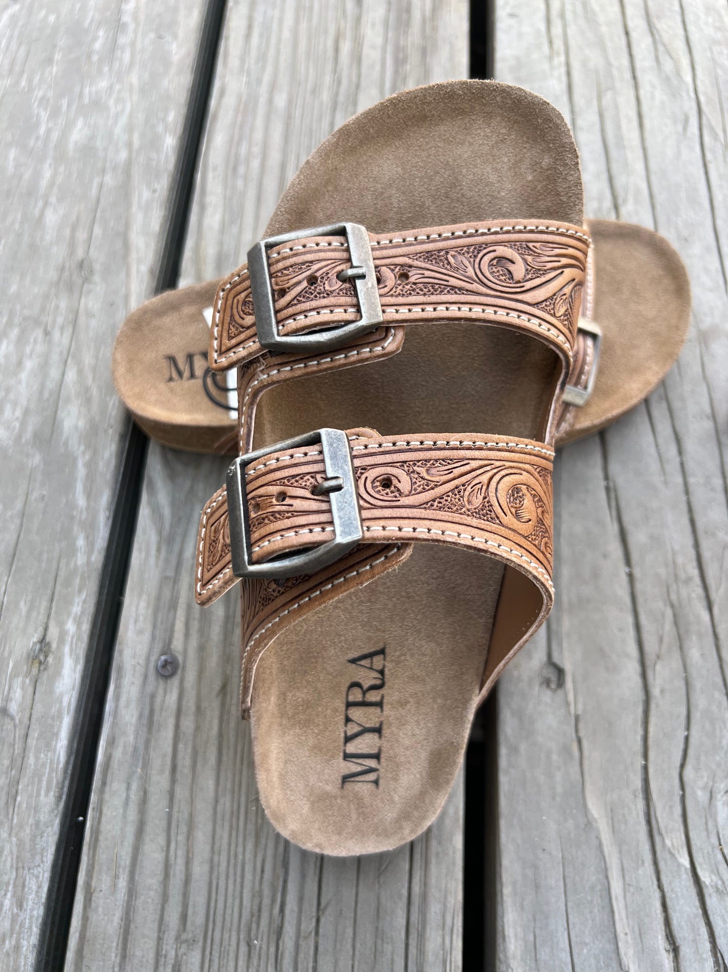 Darla Tooled Sandal