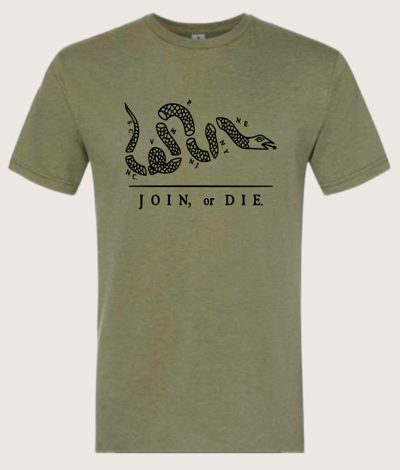 Join or Die Tee