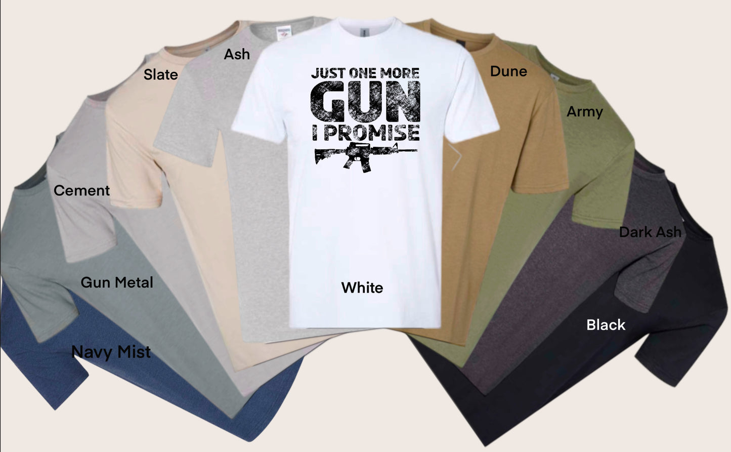 One More Gun tee
